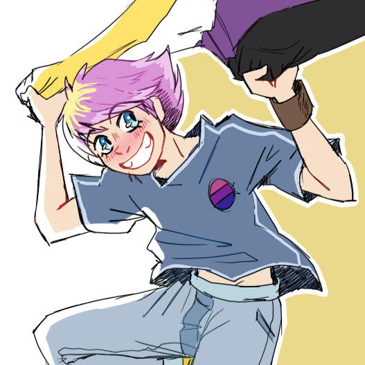 fullbody colored sketch